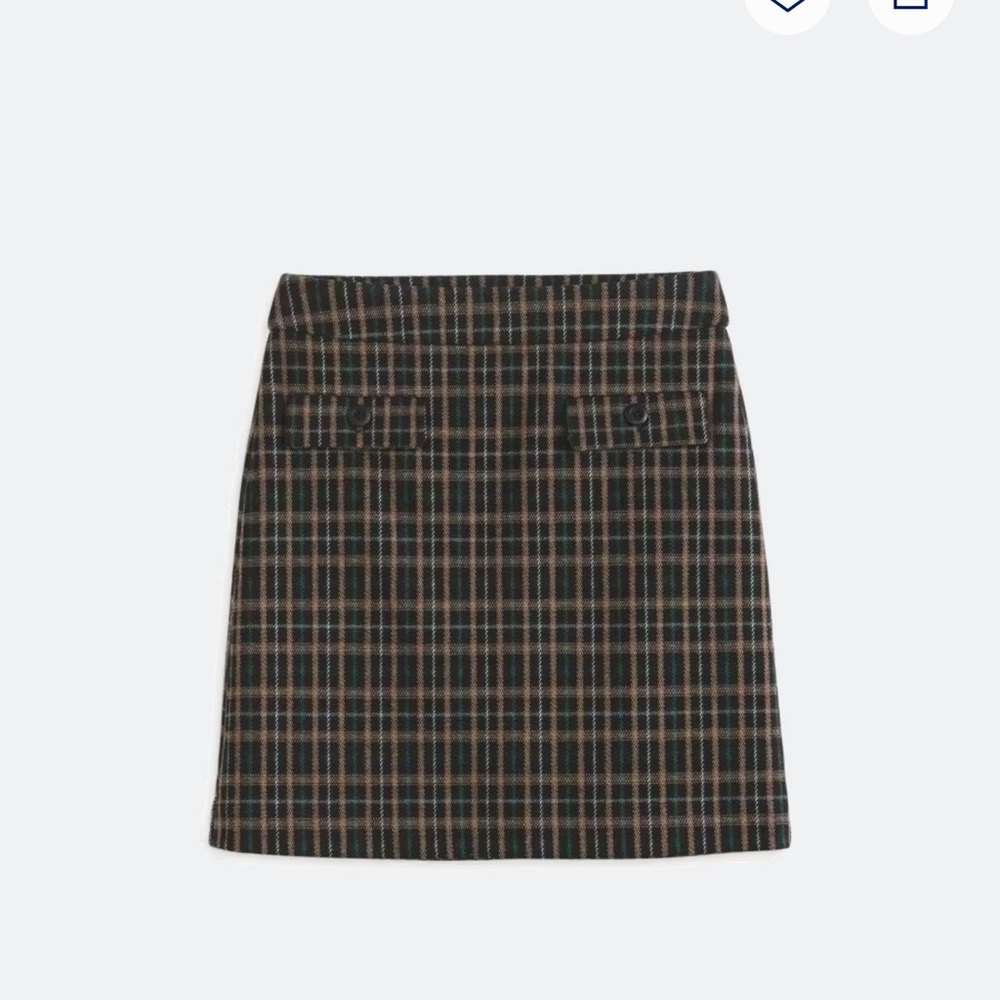Stylish Checkered Mini Skirt